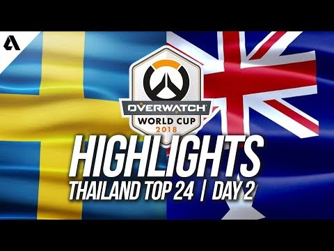 Australia vs Sweden | Overwatch World Cup 2018 Thailand Qualifier Day 2