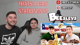 Brits go to Buc-ee's!! the Biggest Gas Station in America!! (Reaction)