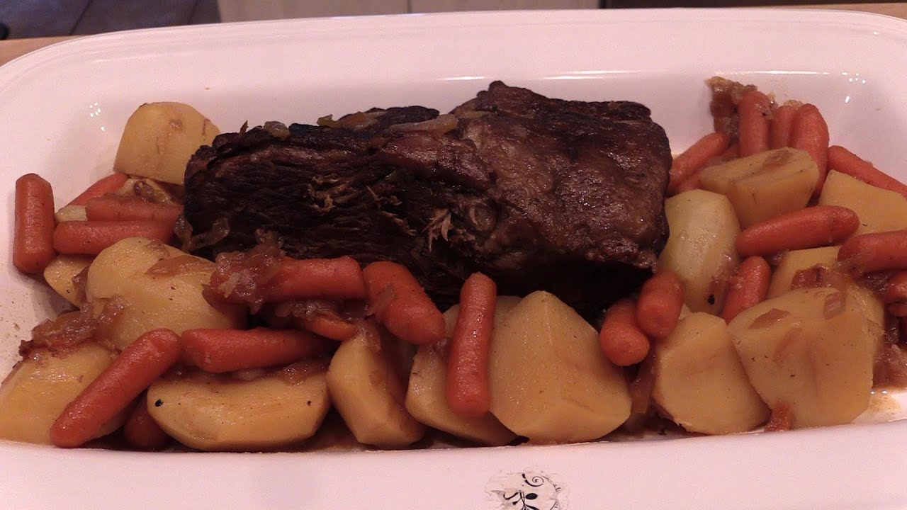 How To Make the Best Homemade Roast Beef Dinner - YouTube
