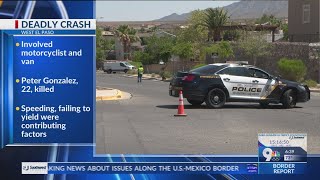 Speeding, failing to yield contributing factors in fatal West El Paso crash