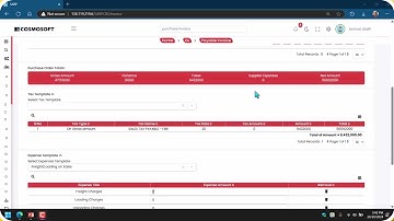 Purchase Invoice Processing in Purchase/ Accounts Payable Module of SARP ERP Cloud
