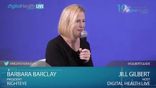 Interview Barbara Barclay/RightEye - Digital Health Live Studio - #CES2019 #DHS19