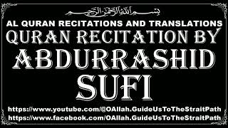 ABDULRASHID SUFI QURAN RECITATION 37 AsSaffat الصافات