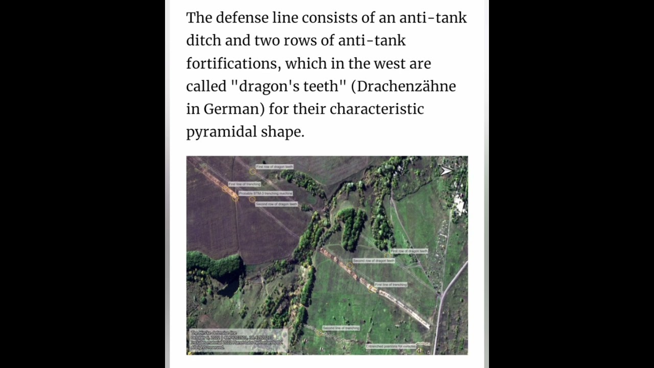 Russia Ukraine War | Dragon teeth