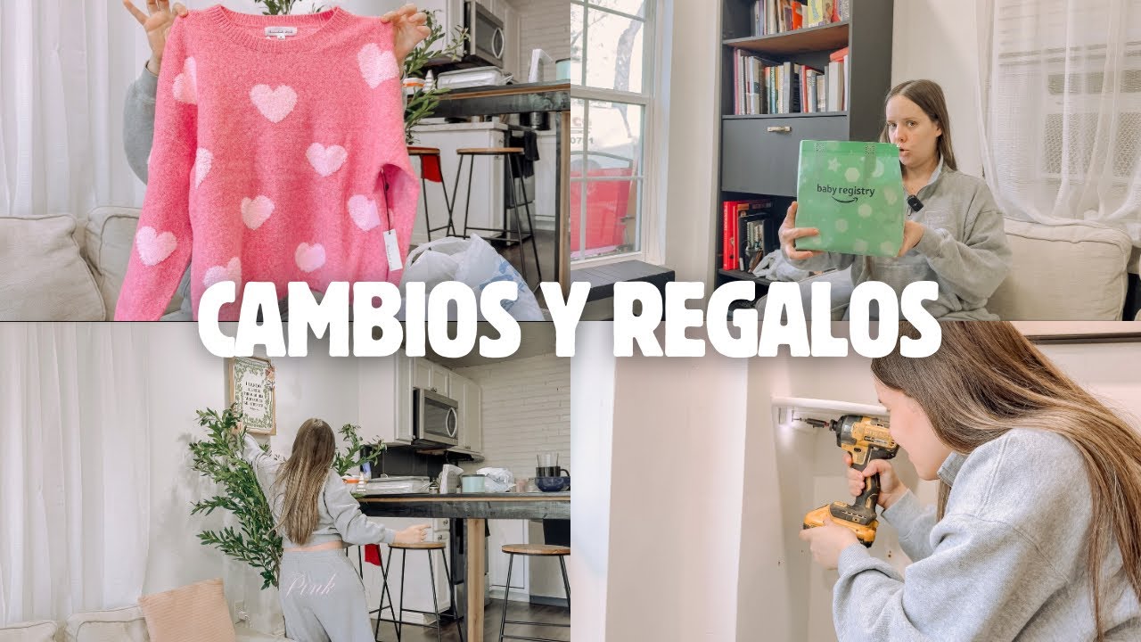 Transformando la casa para la llegada de la bebé + abriendo regalos 🎁 