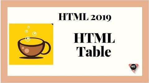 HTML Tutorial For Beginners in hindi - 08 - Table Tr, TD, Colspan and Rowspan attributes