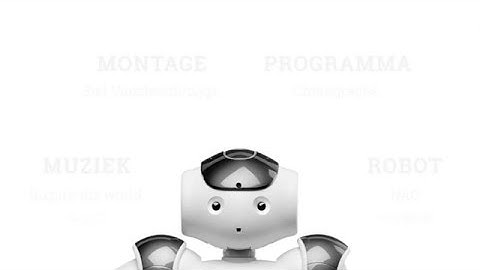 screencast NAO programmeren - NMCT video en audio