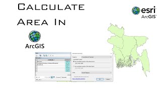 How to calculate area of polygons in ArcGIS