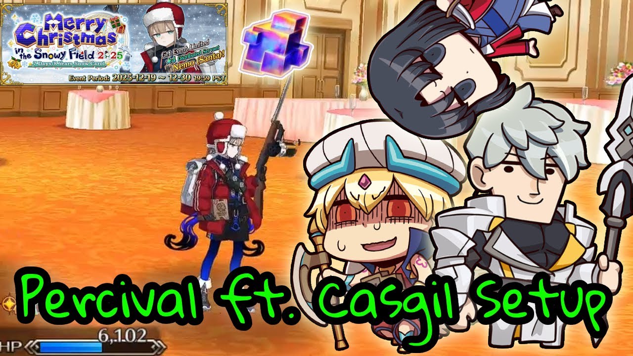 [NA] Christmas 2025 Challenge Quest - Percival + Casgil Setup