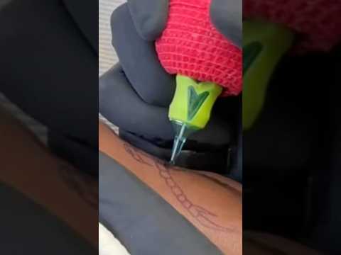 Tattooing A Bicep #tattoofun