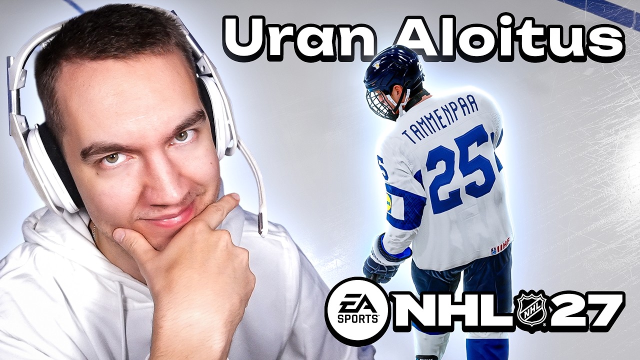 🔴 URA ALKAA!!! *NHL 27 BE A PRO*