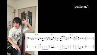 Fm7→B♭7→E♭△7 Ⅱ Ⅴ Ⅰphrase 2pattern