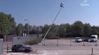 Hydro crash test NE-C (35 km/h)
