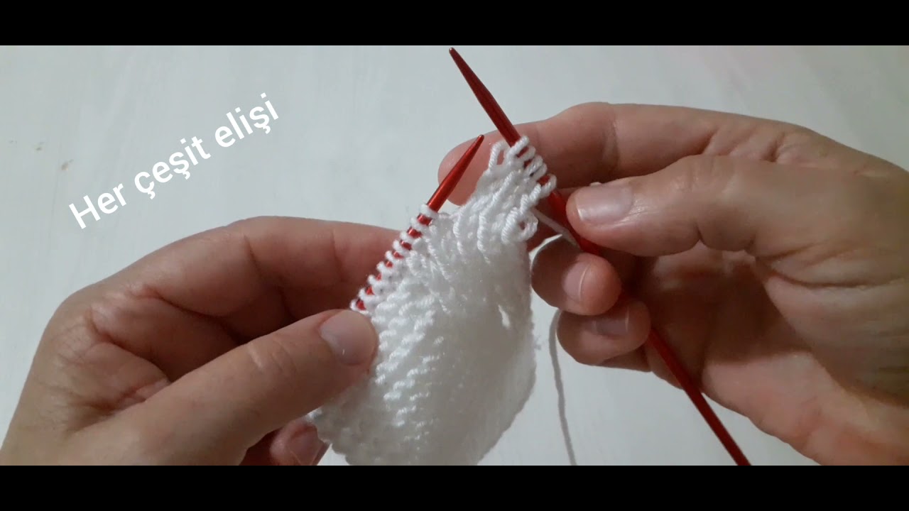 ÖRGÜDE DİKEY BOYUNA İLİK AÇMA .Buttonhole Vertical How To Open Longitud