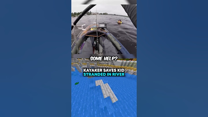 Kayaker SAVES Kid Stranded In River 🤯