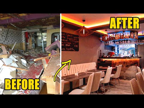 RENOVATE AN OLD CHINESE TAKEAWAY INTO A STUNNING ITALIAN RESTAURANT | Ruhul Shamsuddin Vlog #05