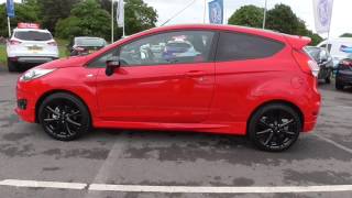 Ford FIESTA 1.0 EcoBoost 140 ST-Line Red 3dr U35174