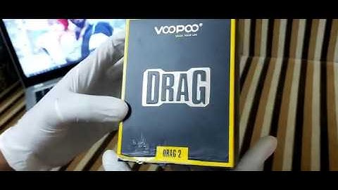 VOOPOO DRAG 2 UNBOXING
