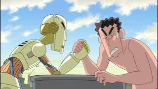 Hiroshi Nohara vs Robot Hiroshi AMV (Shinchan Robot Dad Movie)