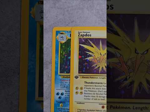 This Strange Error only happened on Fossil Zapdos ! #Pokemon