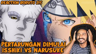 PERTARUNGAN DIMULAI! - BORUTO 215 REACTION IKRAM AFRO - INDONESIA