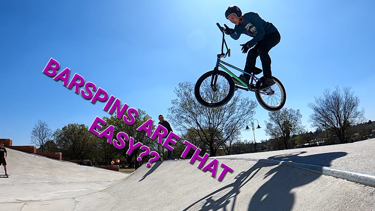 HOW TO BARSPIN A BMX BIKE!! YouTube