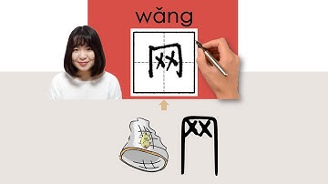 【NEW HSK2】/HSK 3/网/網/wang_(net, internet)How to Pronounce & Write Chinese Word & Character #newhsk2