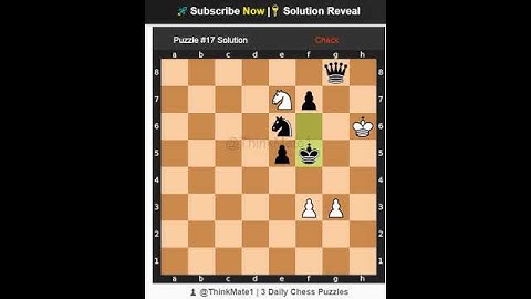 Chess Puzzle #17