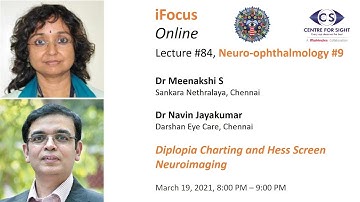 iFocus Online Session #84, Diplopia Charting and Hess Screen; Neuroimaging