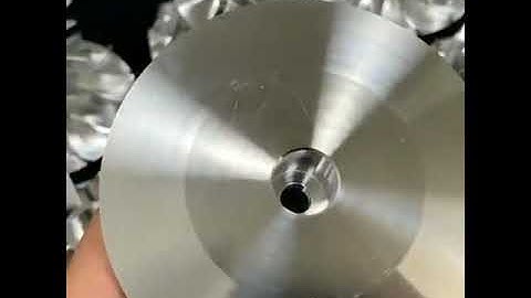5 Axis Titanium impeller CNC Machining , Billet Compressor Wheel