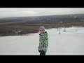 Березовка - Лыжный курорт в Одессе. Сын на лыжах