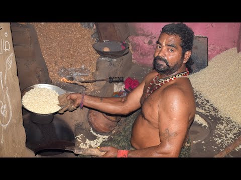 Puffed Rice Making Process in India | The making process Murmura | Tamil Technic