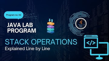 VTU Java Lab Program 2: Stack Class Implementation | Push,Pop,Display | Easy Java OOP Guide 2025