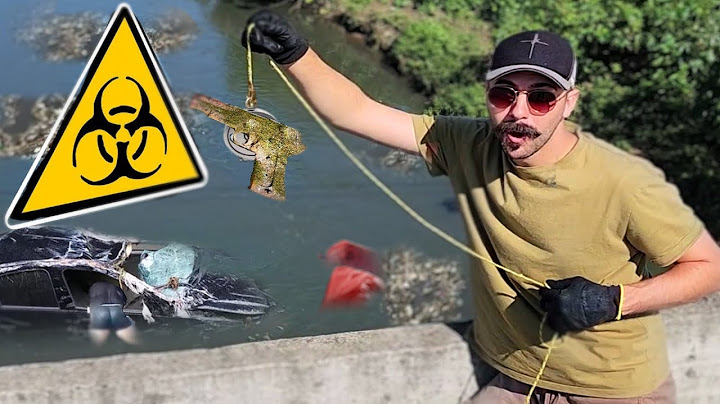 Pesca Magnética em Rio mais Contaminado do Brasil!!