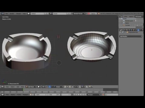 Blender: The Power Of Booleans - Time Lapse