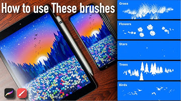 Tutorial: How to use “Nature Brush pack” in @Procreate and InfinitePainter