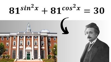 A Nice Olympiad Trigonometric Exponential Equation