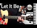 Let it be   the beatles  guitar cover  musikman n047