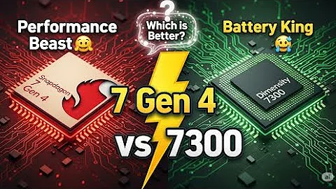 Snapdragon 7s Gen 4 vs Mediatek Dimensity 7300| Which is The Best Processor Under 30000 Smartphone 