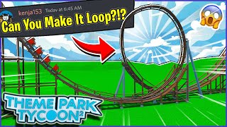 Testing *YOUR* Theme Park Tycoon 2 MYTHS! 🤔