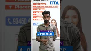 🔒 Best Cybersecurity course in Chennai - FITA Academy  | 🎓 Placement Success Story 📈 #cybersecurity