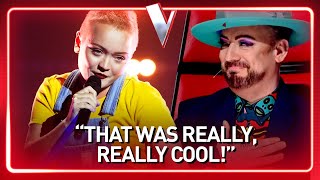Surprising MASH-UP shocks the Coaches on The Voice | Journey #283