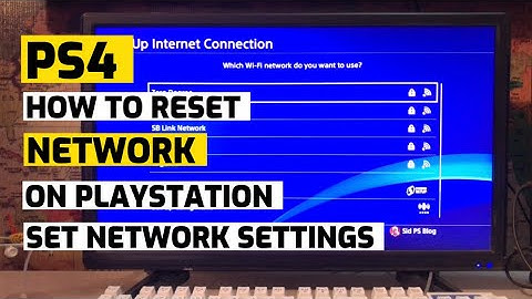 How To Reset PS4 Network Settings On PlayStation New 2023