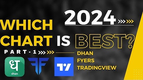 Dhan vs Fyers vs TradingView | Which chart is best? | Live market Chart Data  Comparision | 2024 |