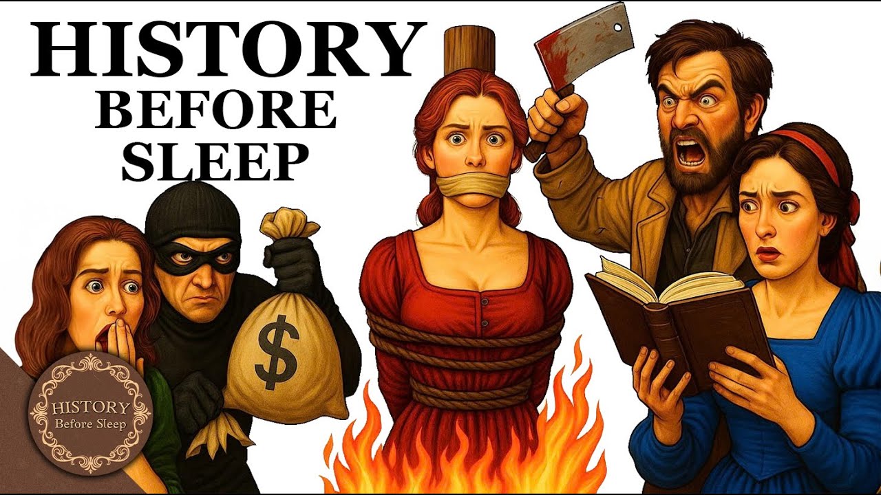The Most Bizarre Crimes in History😴📜 | Boring History for Sleep