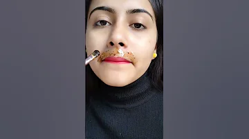 How To Remove Facial Hair At Home Shorts Youtubeshorts Facialhairremoval Short Viralshorts 