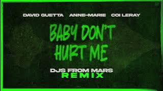 David Guetta, Anne-Marie, Coi Leray - Baby Dont Hurt Me (DJs From Mars remix) [VISUALIZER]