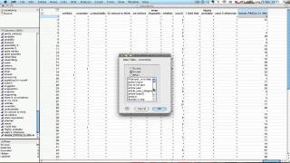 Creating variables as a function of other variables