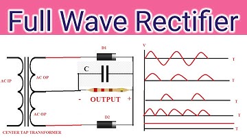Full Wave Rectifier in Tamil