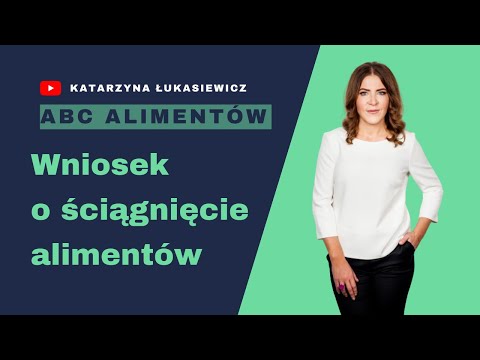 Wideo: Jak Napisać Roszczenie Alimentacyjne?